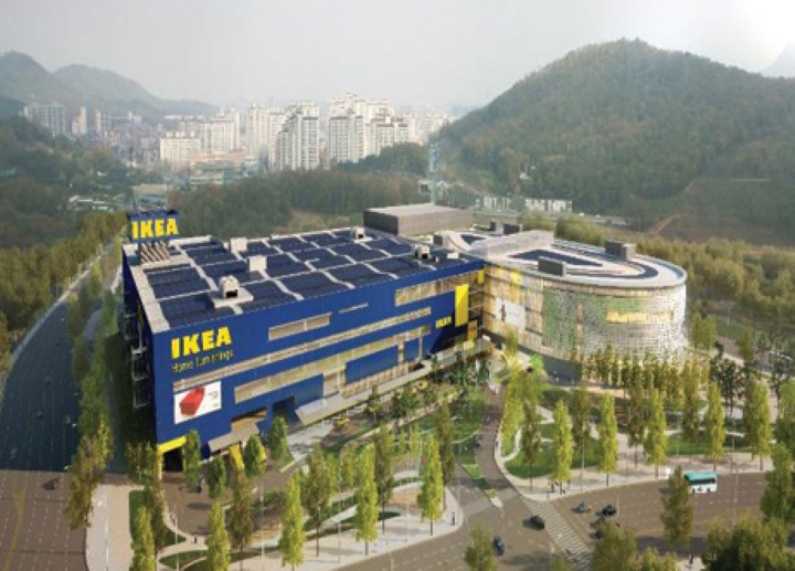 イケア　韓国ソウル・クァンミョン市　世界一大きいイケア2